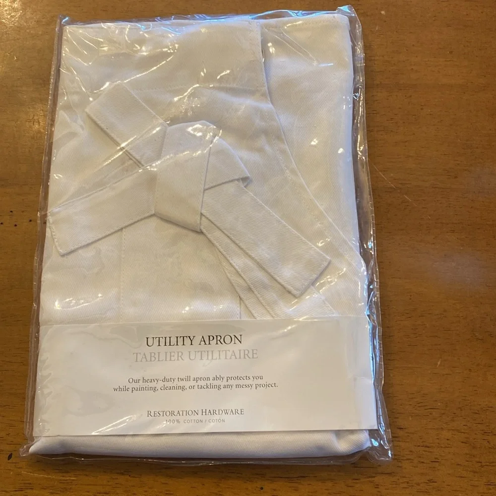 NWT Restoration Hardware Utility Apron